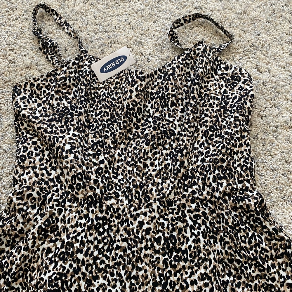 NWT old navy cheetah print dress